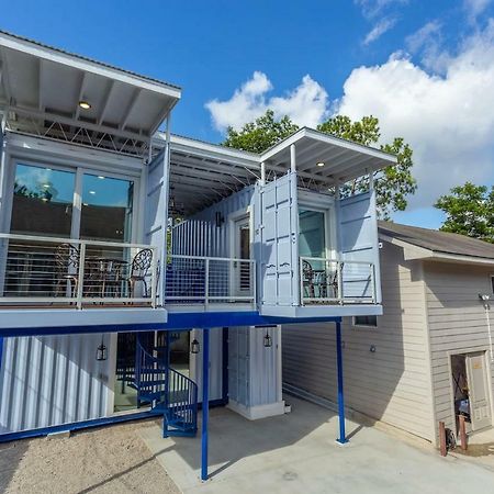 Ferienwohnung East Downtown Micro-Luxe Container Living Pod #9 Houston Exterior foto